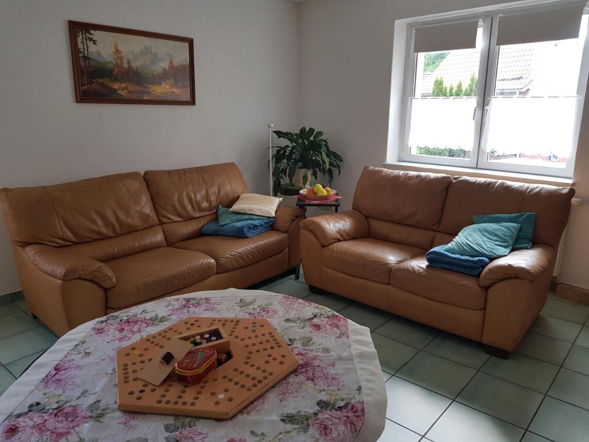 Ferienwohnung Burgenblick Thale Exterior foto